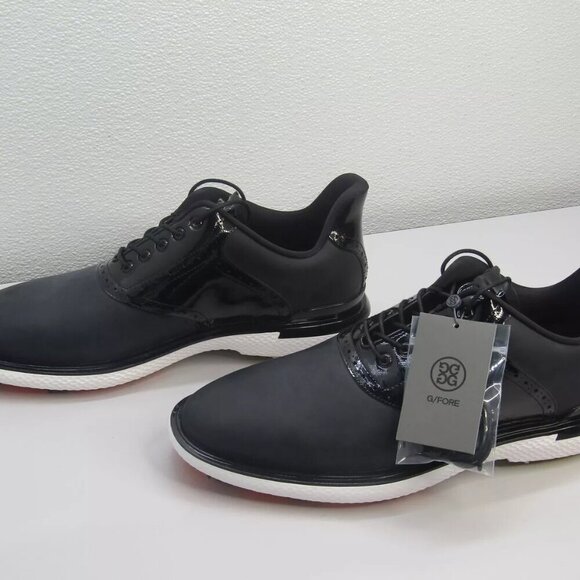 NEW G/FORE Men\'s Gallivan 2R G/Lock Saddle Golf Shoes Black Size 15 main image 7
